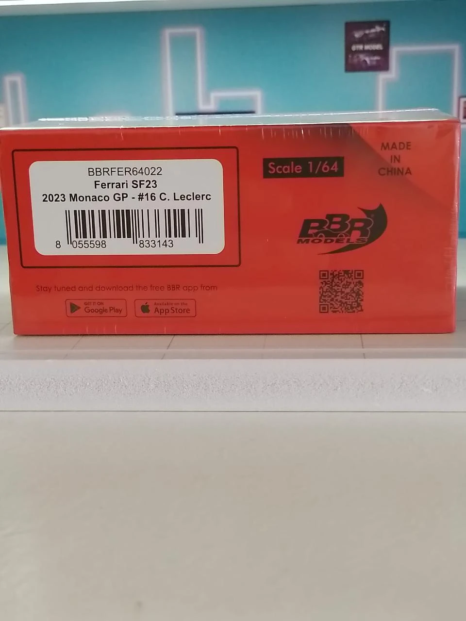 BBR 1/64 Diecast BBRFER64022 Ferrari F1 SF23 #16 2023 GP de Mónaco - C.Leclerc – photo 4